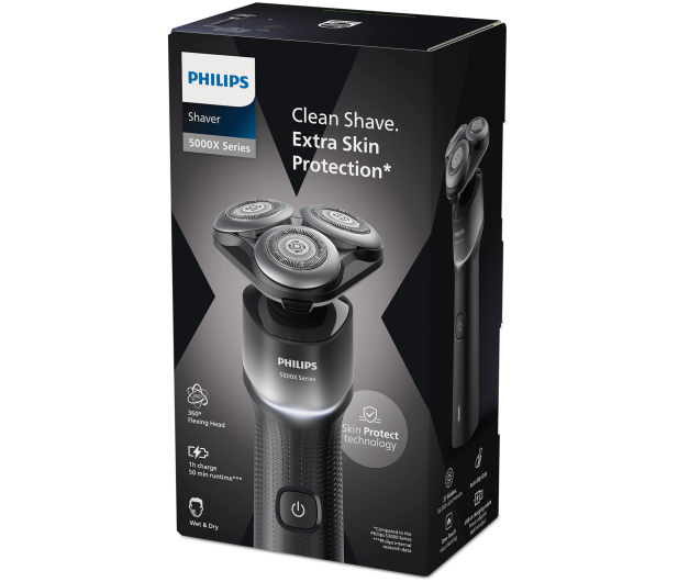 Philips Golarka elektryczna  Philips  na mokro i na sucho X5004 - 1516516 - zdjęcie 3